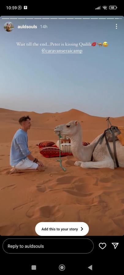 Caravanserai Luxury Desert Tented Camp Merzouga Exterior foto